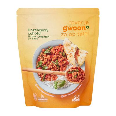 G'woon Linzencurry Bonenschotel